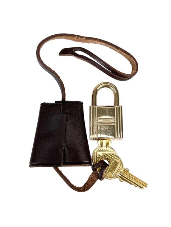 Hermes Herbag a Dos PM Towarmilode Leather Orange Brown Red Backpack Gold main image 10